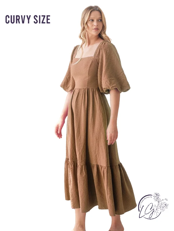 Special Buy Curvy Maple Charm Midi Dress
