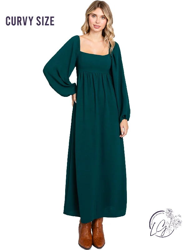 Referral Discount Curvy Harvest Breeze Maxi Dress