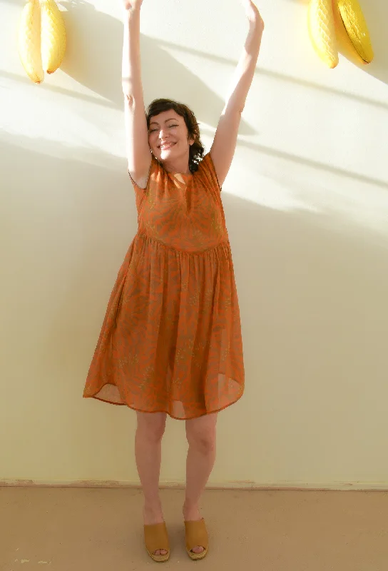 Daily Deals Florence Dress in Sunburst Leonotis