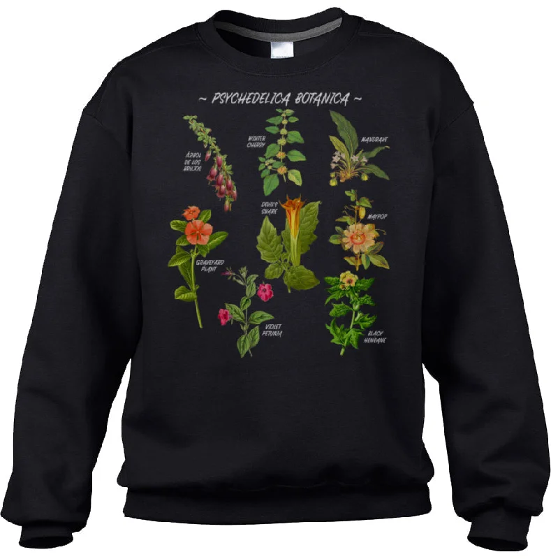 Overstock Unisex Psychedelica Botanica Sweatshirt