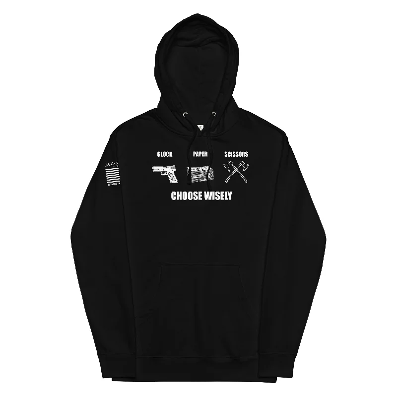 Today’s Deal "Glock, Paper, Scissors"- Unisex Hoodie