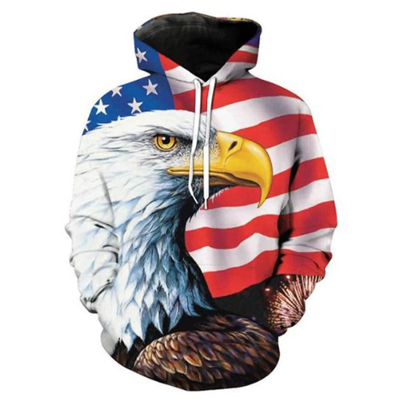 Closeout Patriot Eagle Eye Hoodie