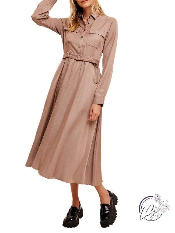 Price Cut On Vacation Midi dress