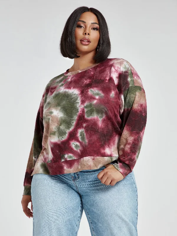 Special Discount Amber Tie Dye Sweatshirt