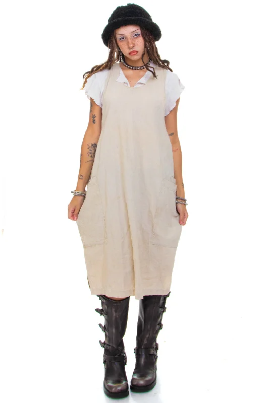 Vintage Y2K Sandy Multi Pocket Tank Dress - S/M