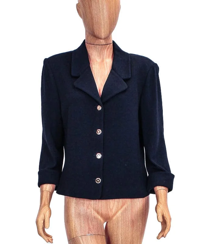 Unmissable Offer Black Woven Blazer
