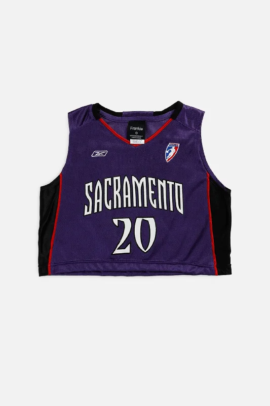 Best Bargains Rework Sacramento Monarchs NBA Crop Jersey - XS