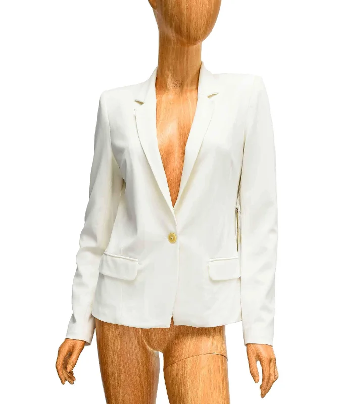 Mega Deal Satin Notch-Lapel Blazer
