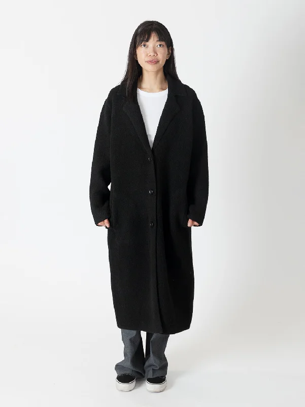 Unbeatable Prices Victoria Oversized Coat - Black