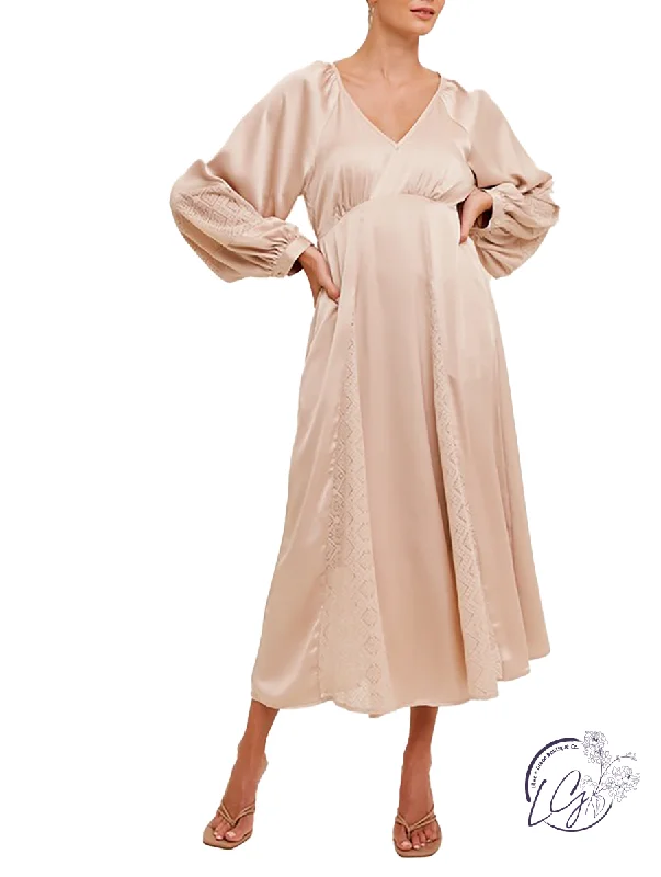 Crazy Deals Envious Love Pleated Maxi Dress