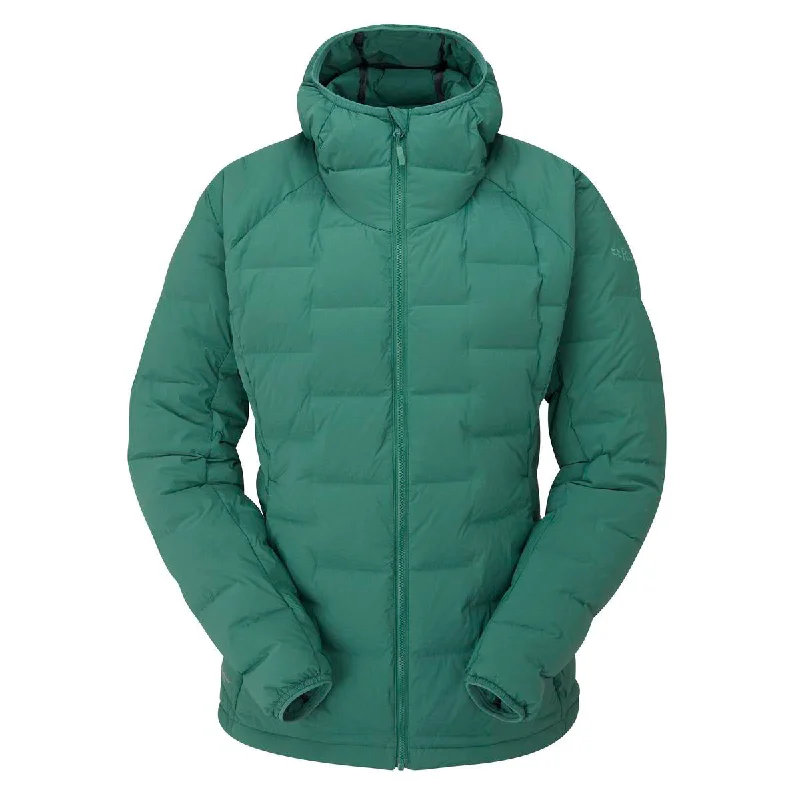 Cubit Stretch Down Hoody - Green Slate