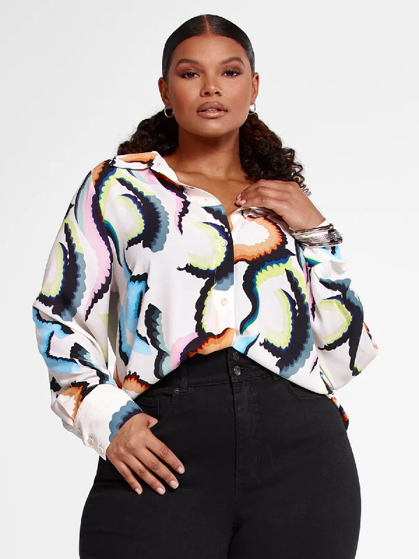 Bargain Prices Cia Multicolor Print Button Down Shirt