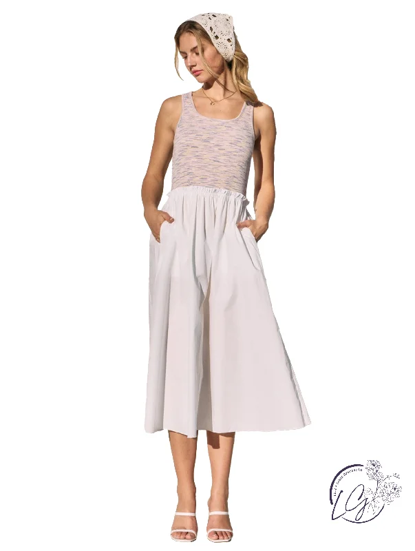 Deal Dash Seaside Serenity Calls Midi Dress