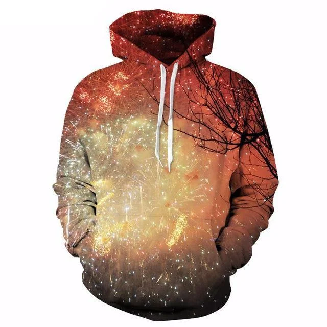 Exclusive Online Offer Starry Fireworks Hoodie