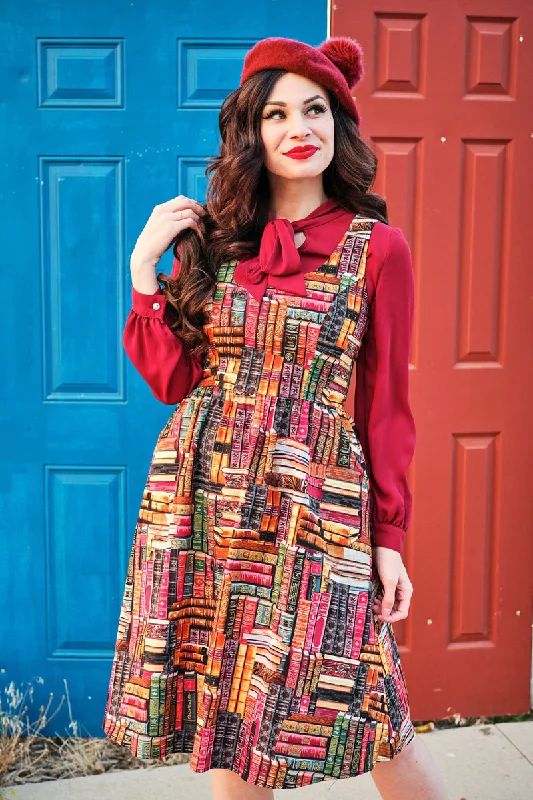 Exclusive Online Offer Don't Judge a Book by its Cover Fit & Flare Dress