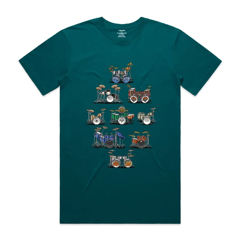 Final Markdown Isthatso Cotton Graphic T-Shirt - Famous Drum Kits