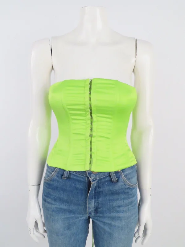 Midnight Madness green satin