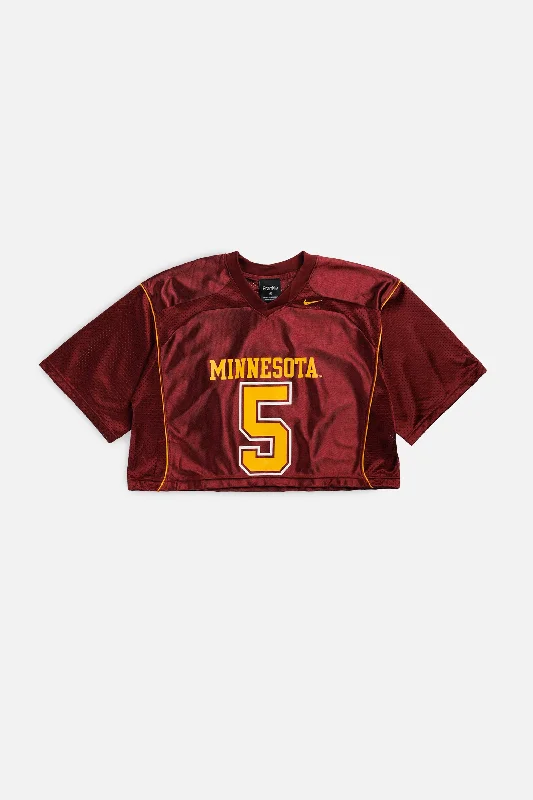 Price Blitz Rework Crop Minnesota Gophers NCAA Jersey - M