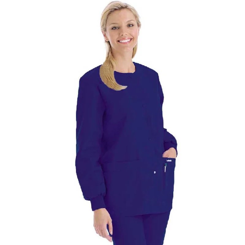 Landau Round Neck Warm-up Jacket - 7525 (seasonal colours)