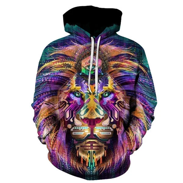 Year-End Clearance Purple Mane Hoodie