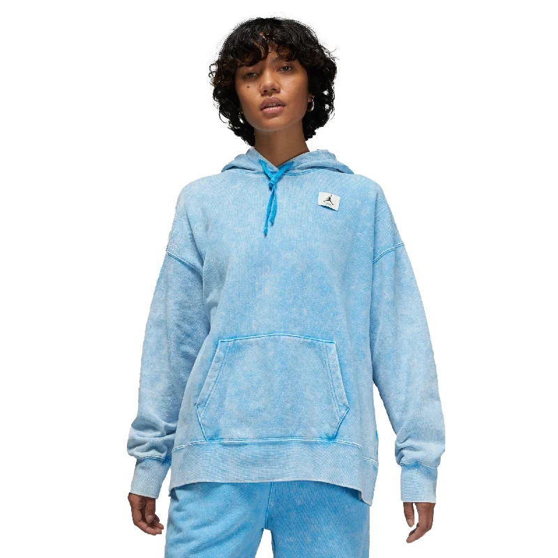 Jordan Flight Washed Women's Hoodie Blue