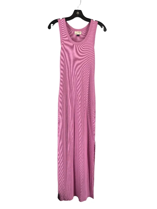 Shop and Save Purple Dress Casual Maxi Universal Thread, Size M