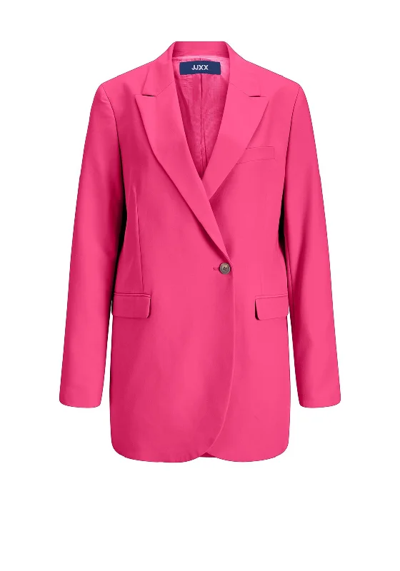 JJXX Mary Double Breasted Blazer, Carmine Rose