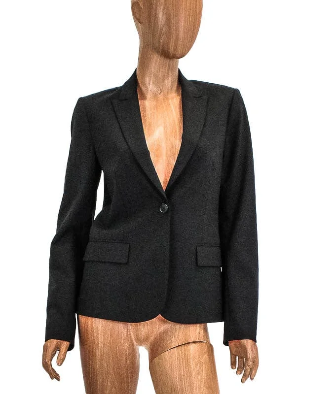 Shop and Save Faux Pocket Blazer