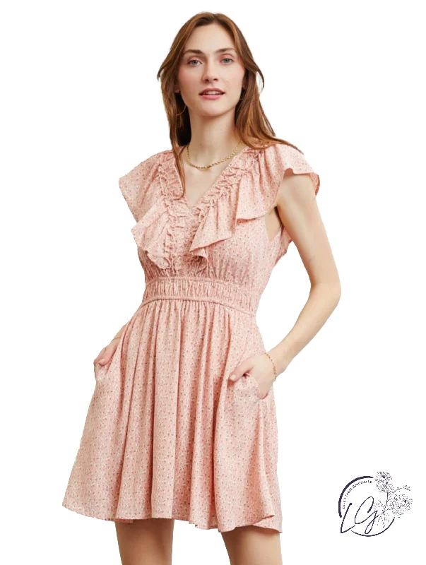 Don't Wait Sweet Serenity Tie-Back Dress