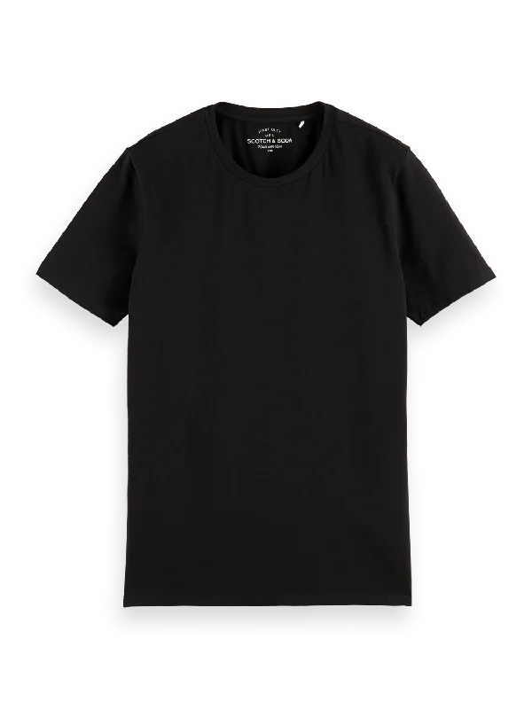 Now or Never Scotch & Soda - Classic Organic Cotton Tee - Black or White