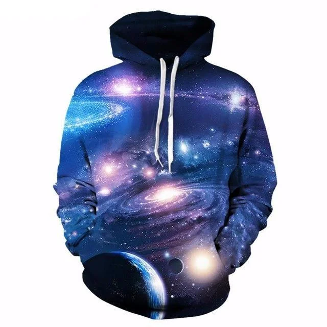 Shop and Save Swirl Galaxy Hoodie