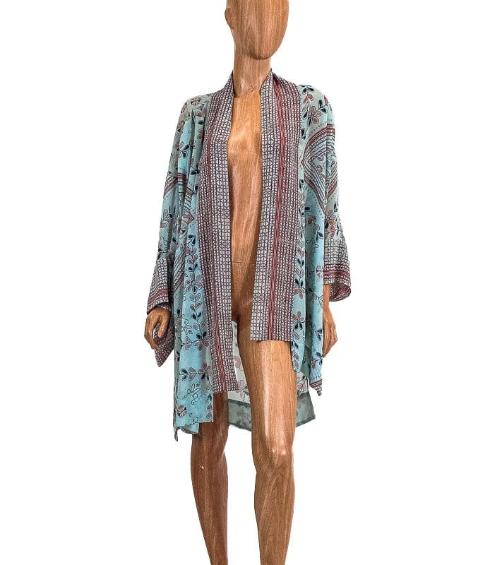 Price Rollback Sheer Printed Kimono