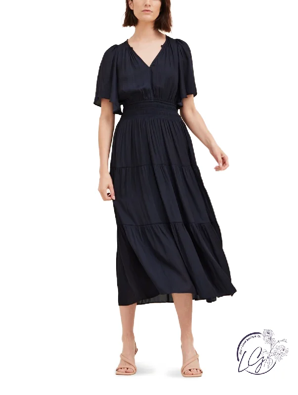 Clearance Event Graceful Glide Pleated Maxi Dress