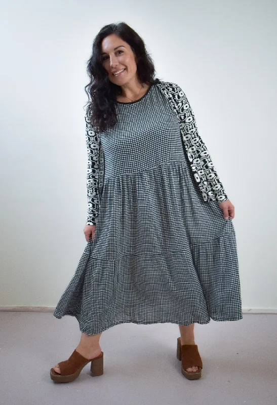 Closeout Prism Dress in Gingham