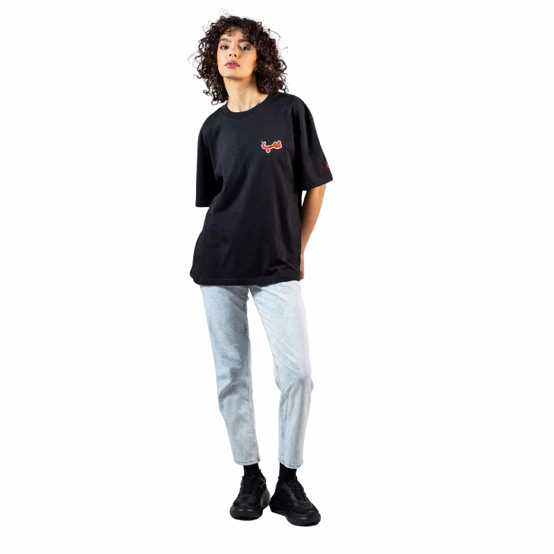 Fantastic Offers BOSHIES  - Black Side Hobb T-shirt