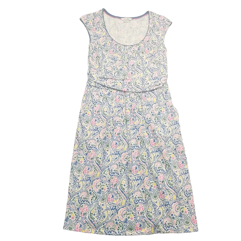 Final Markdown Multi Dress Casual Midi Boden, Size 6
