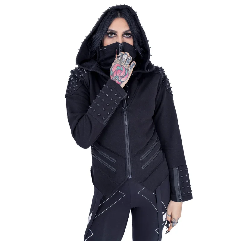 Overstock DEMONIC INTERVENTION HOOD - BLACK