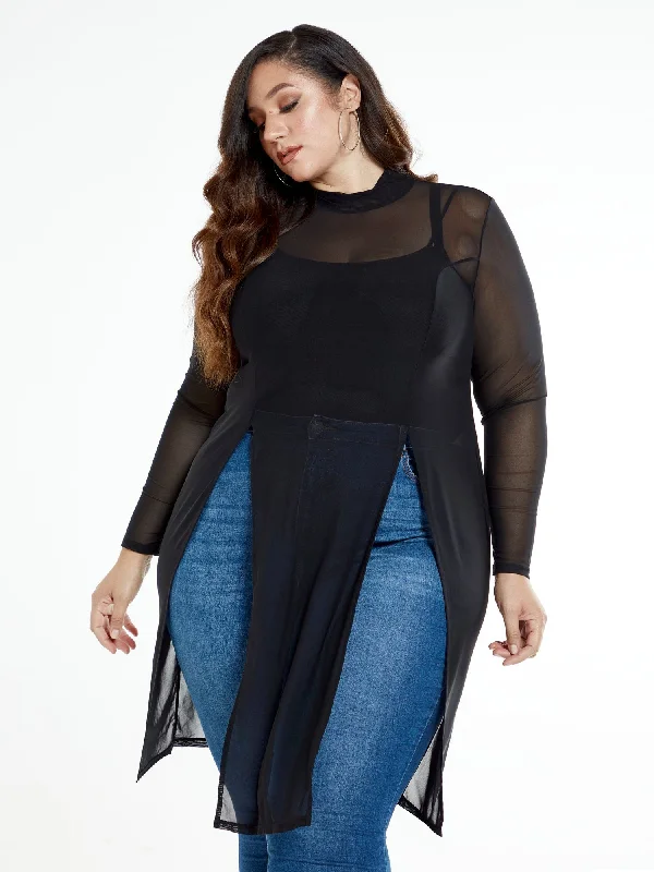 Online Exclusive Skyler Mesh Tunic