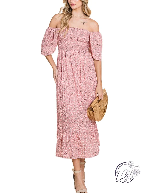 Deal Explosion Blossom Breeze Convertible Dress