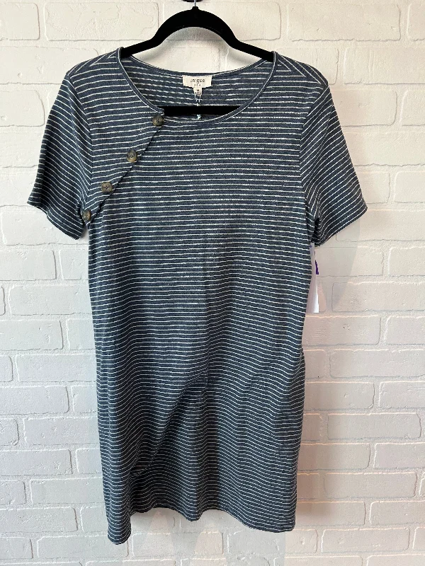 Instant Discount Blue Dress Casual Short Umgee, Size M