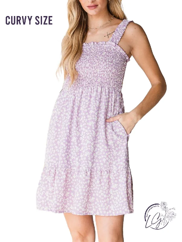 Major Savings Curvy Vintage Bouquet Convertible Dress