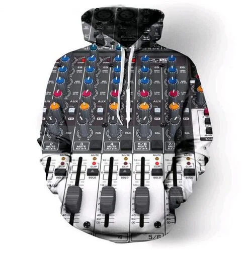 Bargain Blast Electronic Mixing Desk Hoodie