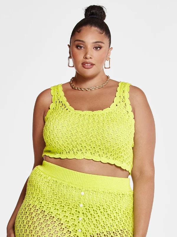 Bargain Prices Vonetta Crochet Tank Top