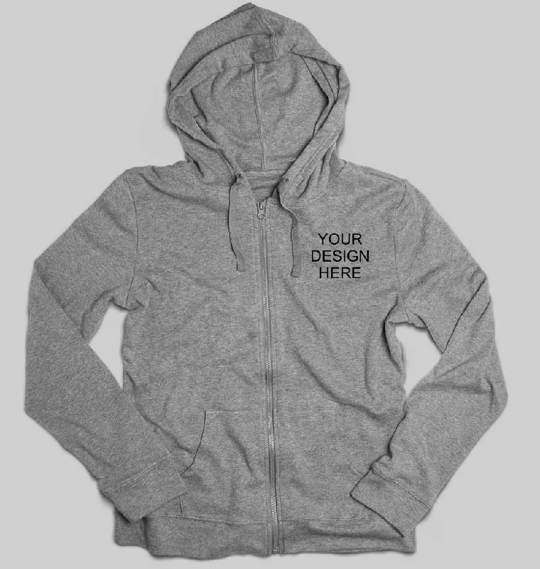 Massive Deals Customized-Custom-Personalized logo Unisex Zipper Hoodie For Men/Women