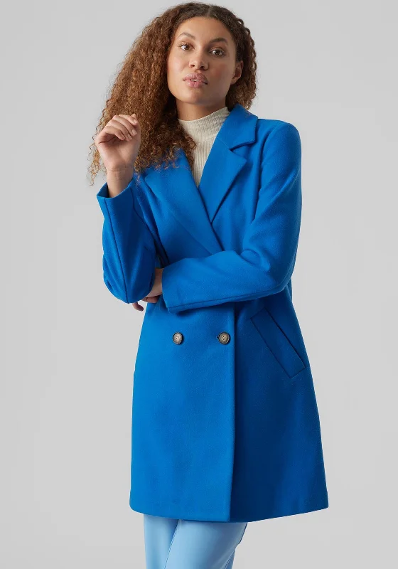 Weekend Special Vero Moda Double Breasted Coat, Skydiver