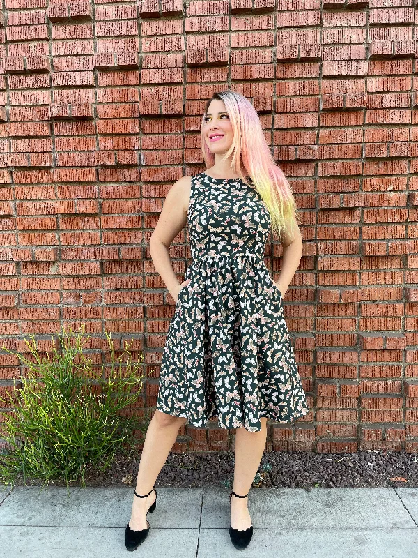 Quick Sale Butterfly Vintage Dress - XS only, 1 left!