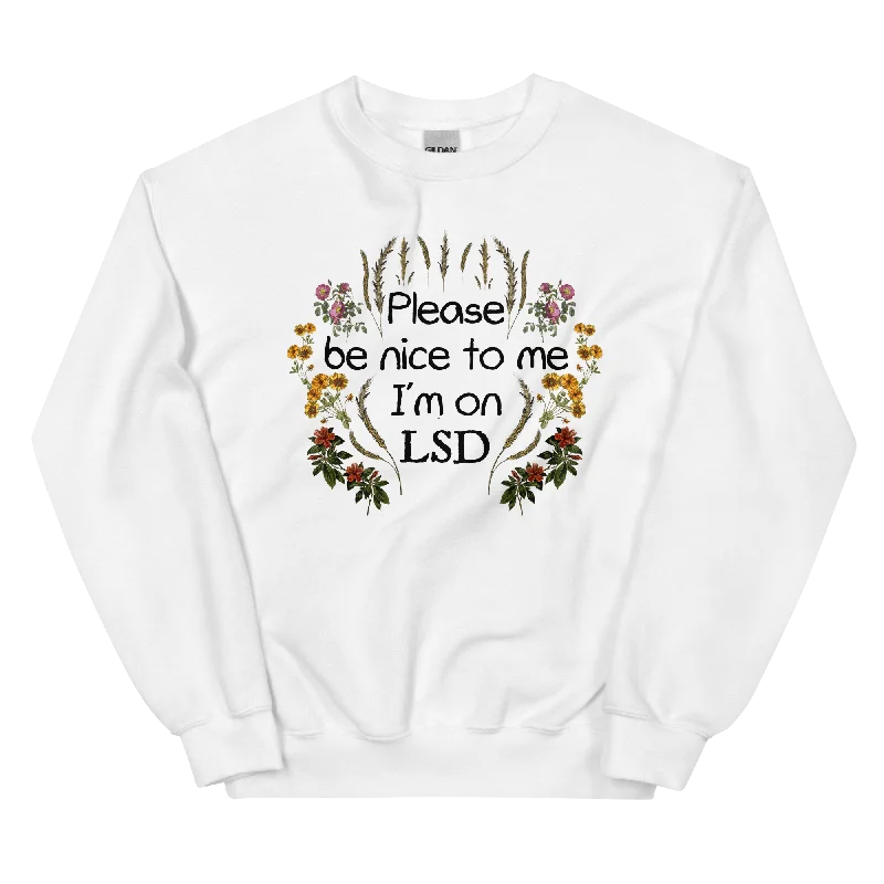 Price Rollback Please Be Nice To Me Graphic Sweatshirt