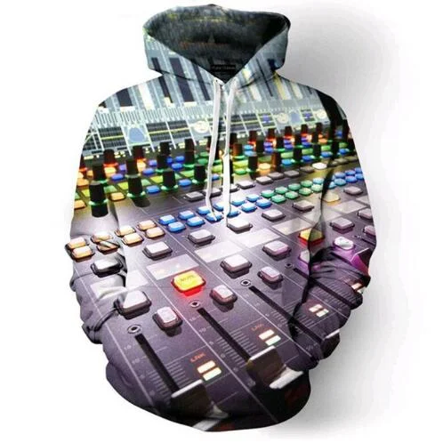 Daily Deals DJ Mixing Desk Hoodie