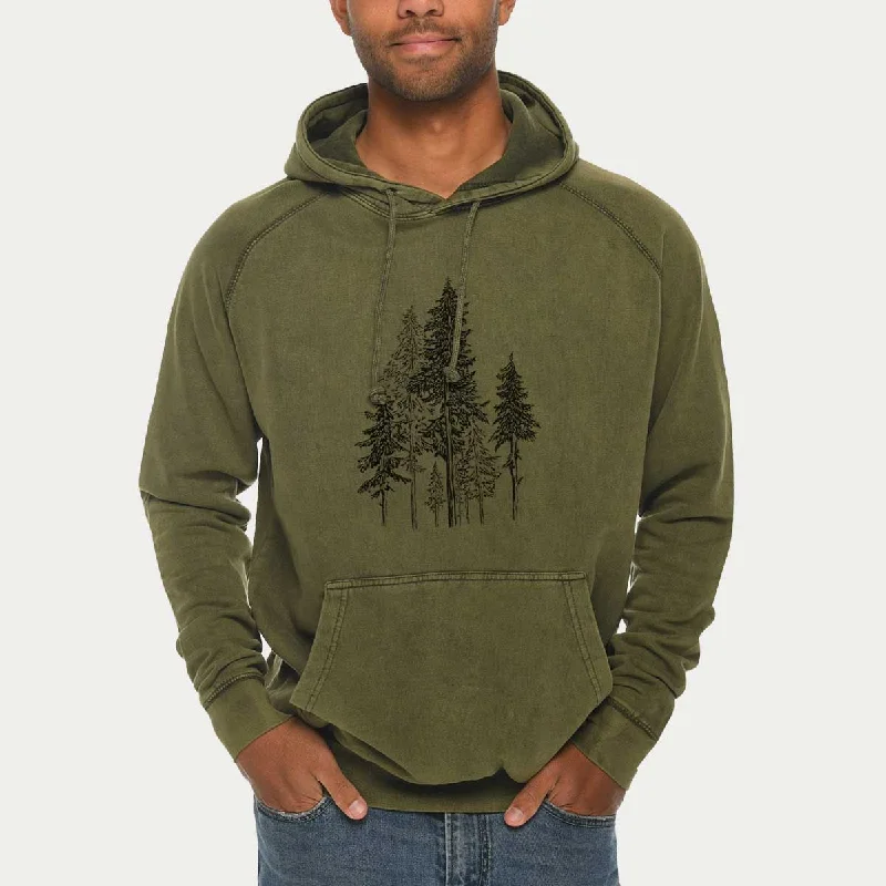 Special Savings Hemlock Forest  - Mid-Weight Unisex Vintage 100% Cotton Hoodie
