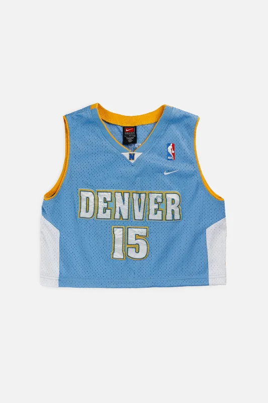 Don't Wait Rework Denver Nuggets NBA Crop Jersey - XS